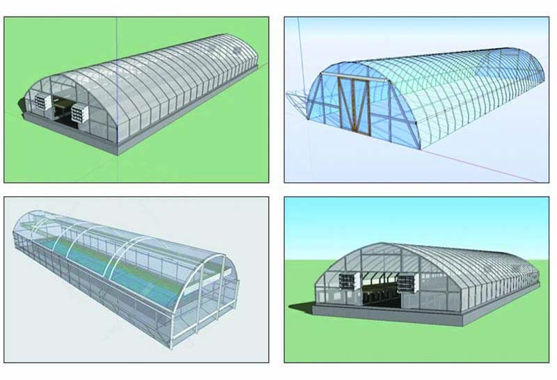 hydroponics farm tunnel agricultural greenhouse