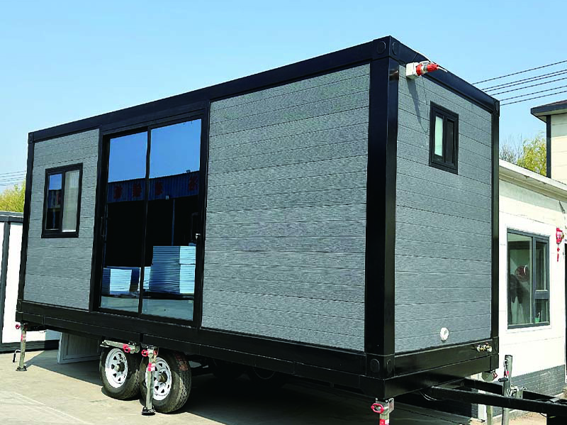 Shipping container tiny house