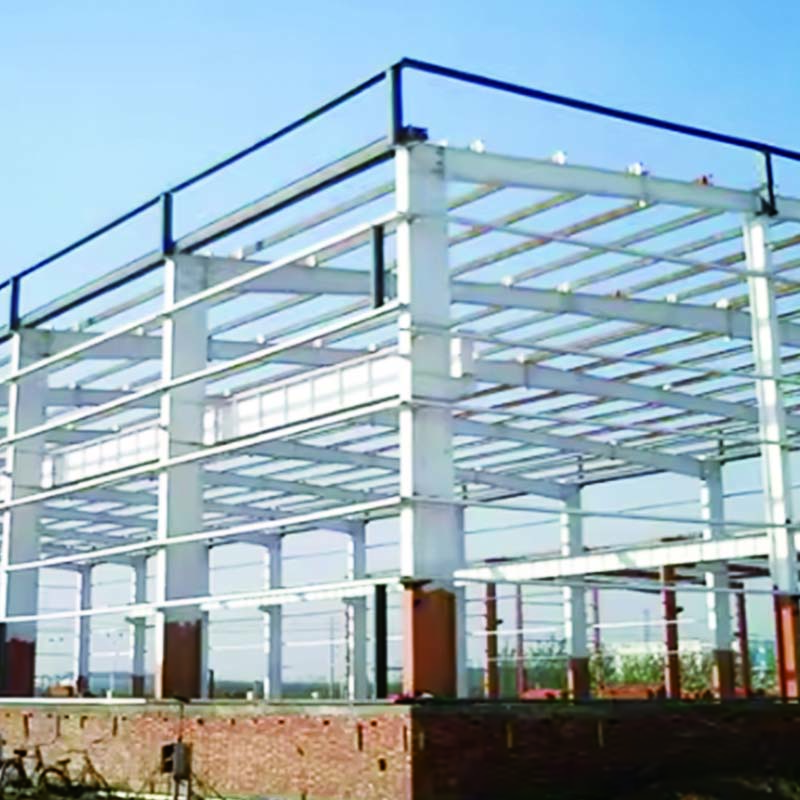 Multi storey steel structure industrial warehouse with best quality