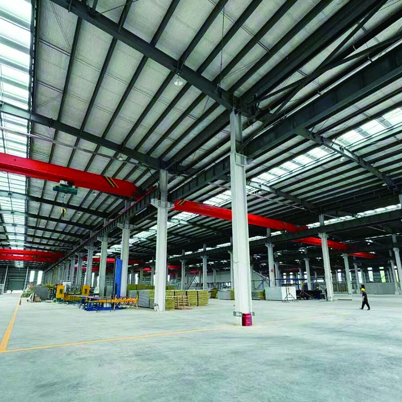 Factory produce high quality prefabricated steel warehouse