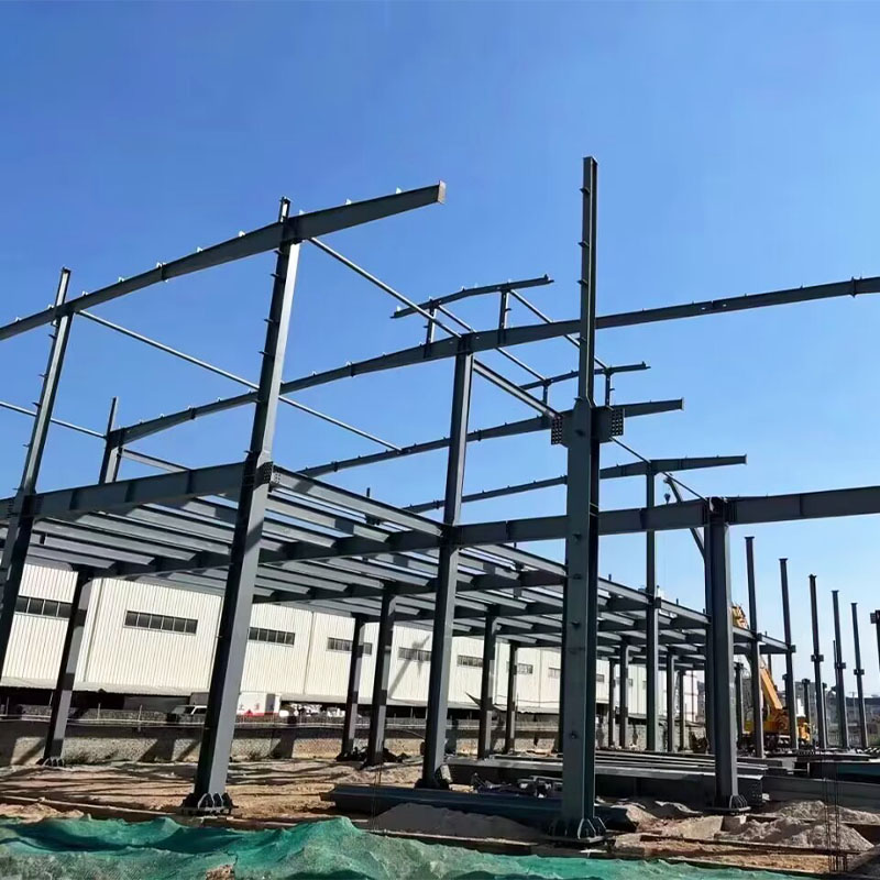 Factory sales multi-story steel building with low cost