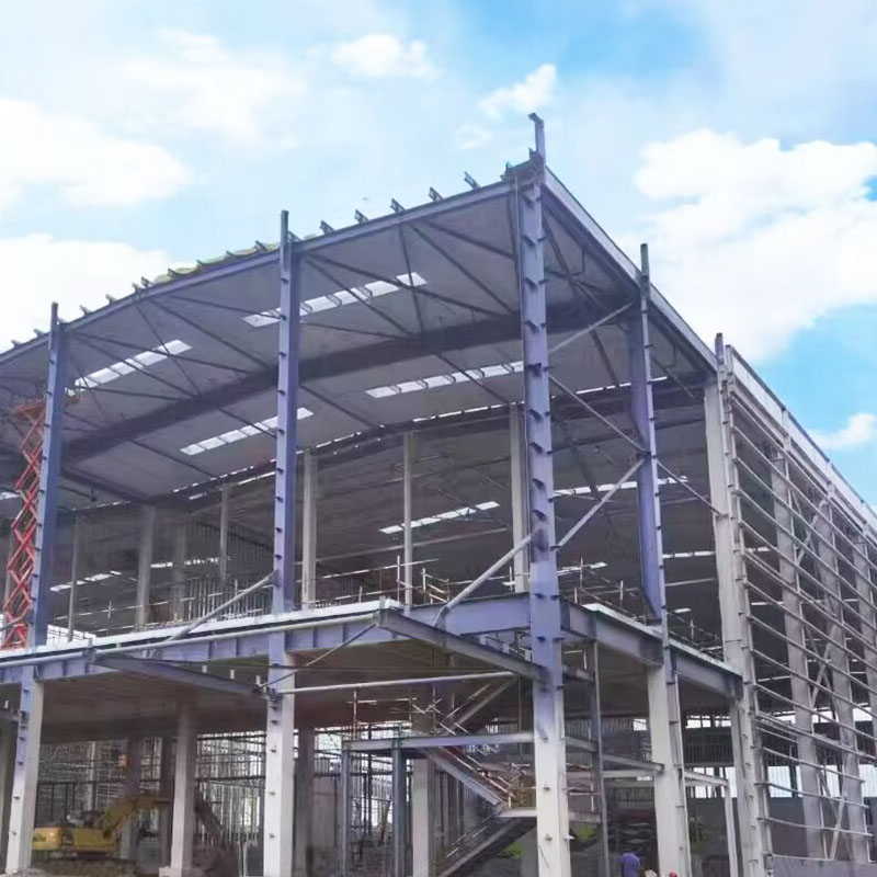 Multi godown steel structures warehouse for sales