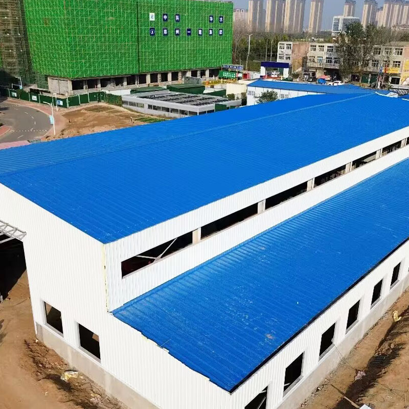 Hard prefabricated metal warehouse with best quality