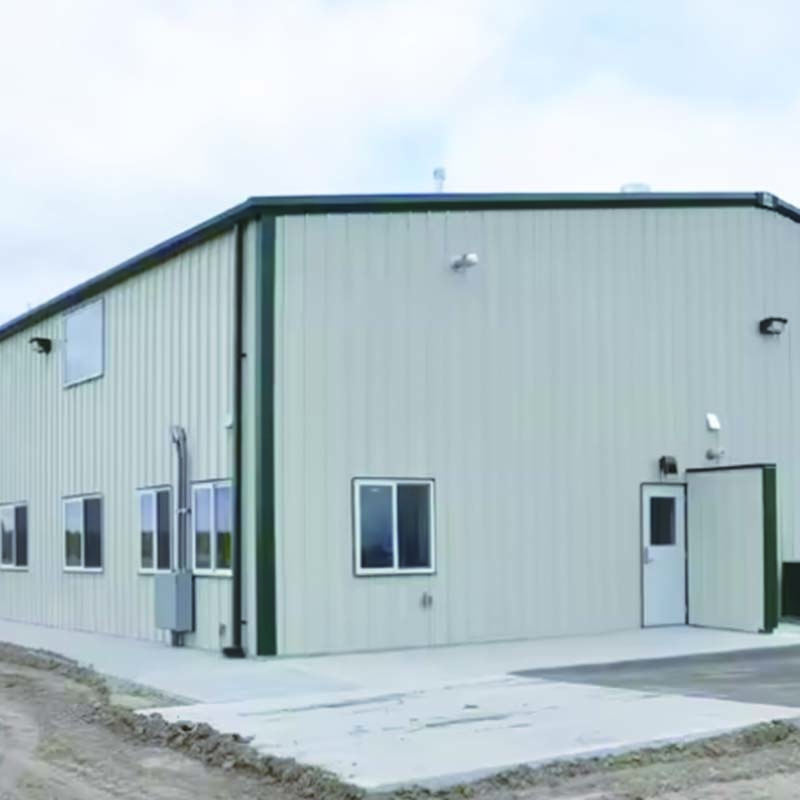 Wind protection of steel metal buildings